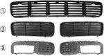 Van Wezel 5826594 решетка вентилятора, буфер на VW POLO Variant (6KV5)