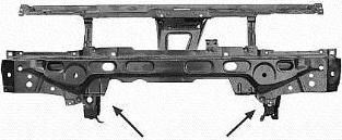 Van Wezel 5826778 облицовка передка на VW POLO Variant (6KV5)