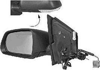 Van Wezel 5828814 наружное зеркало на VW POLO (9N_)