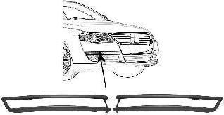 Van Wezel 5839582 облицовка, бампер на VW PASSAT Variant (3C5)