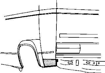 Van Wezel 5870133 боковина на VW TRANSPORTER III фургон