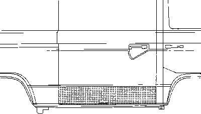 Van Wezel 5870174 дверь, кузов на VW TRANSPORTER III автобус