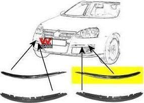 Van Wezel 5886483 облицовка, бампер на VW JETTA III (1K2)