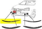 Van Wezel 5886484 облицовка, бампер на VW JETTA III (1K2)