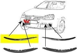 Van Wezel 5886484 облицовка, бампер на VW JETTA III (1K2)