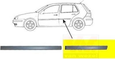 Van Wezel 5888405 облицовка / защитная накладка, дверь на VW GOLF IV (1J1)