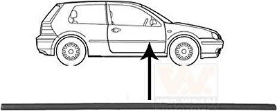 Van Wezel 5888428 облицовка / защитная накладка, дверь на VW GOLF IV (1J1)