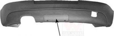 Van Wezel 5894508 спойлер на VW GOLF V (1K1)