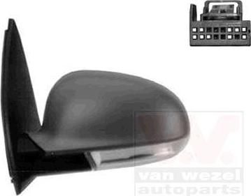 Van Wezel 5894805 наружное зеркало на VW GOLF V (1K1)