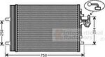 Van Wezel 59005161 конденсатор, кондиционер на VOLVO V70 III (BW)