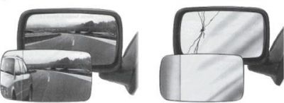 Van Wezel 7261 зеркальное стекло, наружное зеркало на OPEL CORSA A TR (91_, 92_, 96_, 97_)