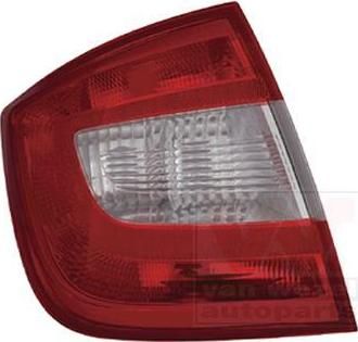 Van Wezel 7617931 задний фонарь на SKODA RAPID (NH3)