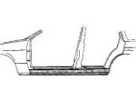 Van Wezel 7620104 накладка порога на SKODA OCTAVIA Combi (1U5)