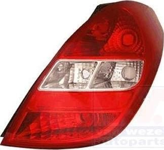 Van Wezel 8238932 задний фонарь на HYUNDAI i20 (PB, PBT)