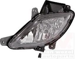 Van Wezel 8239997 противотуманная фара на HYUNDAI ix20 (JC)