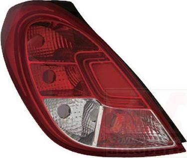 Van Wezel 8258931 задний фонарь на HYUNDAI i20 (PB, PBT)