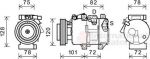 Van Wezel 8300K218 компрессор, кондиционер на KIA SORENTO II (XM)