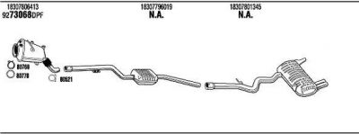 WALKER BWH22539B система выпуска ог на 3 кабрио (E93)