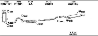 WALKER CIK022483EA система выпуска ог на CITROEN C4 Grand Picasso I (UA_)