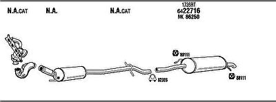 WALKER CIT19065 система выпуска ог на CITROEN C5 II Break (RE_)