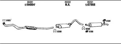 WALKER OP50620B система выпуска ог на OPEL MANTA B (58_, 59_)