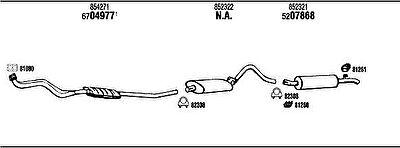 WALKER OP50624A система выпуска ог на OPEL MANTA B (58_, 59_)