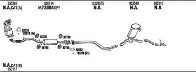 WALKER OPK000992AB система выпуска ог на OPEL ASTRA J Sports Tourer