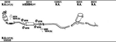 WALKER OPK000992CA система выпуска ог на OPEL ASTRA J Sports Tourer