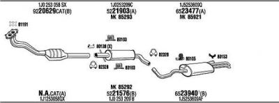 WALKER SKH13086A система выпуска ог на SKODA OCTAVIA Combi (1U5)