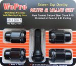 WePro WP Гайка 12x1.5 (компл. 5+1) черный матовый