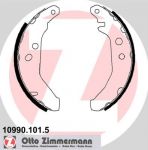 Zimmermann 10990.101.5 комплект тормозных колодок на FORD FIESTA фургон (FVD)