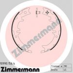 Zimmermann 10990.156.4 комплект тормозных колодок, стояночная тормозная с на TOYOTA PREVIA (MCR3_, ACR3_, CLR3_)