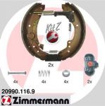 Zimmermann 20990.116.9 комплект тормозных колодок на PEUGEOT BOXER автобус (230P)