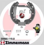 Zimmermann 20990.119.8 комплект тормозных колодок на OPEL CORSA C (F08, F68)