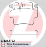 Zimmermann 23329.170.9 комплект тормозных колодок, дисковый тормоз на PORSCHE BOXSTER (987)