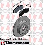 Zimmermann 640.4307.00 комплект тормозов, дисковый тормозной механизм на MERCEDES-BENZ SPRINTER 4-t фургон (904)