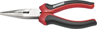 ZIPOWER Плоскогубцы удлиненные прямые, 180 мм, двухкомпонентная рукоятка (PM4125)