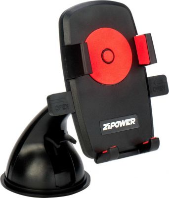 ZIPOWER PM6627 Автомобильный держатель телефона на присоске Gelfix 50-80мм