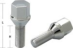 Advan Болт M12x1,5 (56/ 28) hex17 конус CH blister 5 (ЯПОНИЯ) Z6312 OGS161355