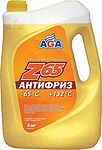 AGA Z-65 готовый антифриз G12++ Si-OAT, жёлтый, 5 кг, AGA043Z