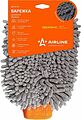 AIRLINE AB-D-01 варежка-шиншилла для мойки автомобиля, серый ворс, 25×20 см