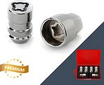 Anmax Гайка секретная M14x1,5 (35) конус, закрытая CH 4+2 ключа (ТАЙВАНЬ) L2209 Anmax OGS154058