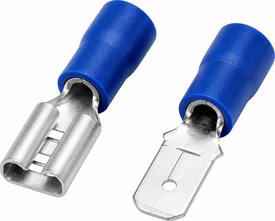 ARNEZI Разъем плоский изолированный FDV 1-250, мама, 0.8x6.3мм (08-0413)