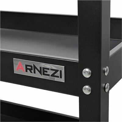 ARNEZI R7201103 тележка инструментальная трёхполочная с держателями