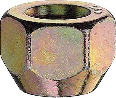 Bimecc DNIS Гайка CH21 12X1.25X16 Откр.Цинк Желт