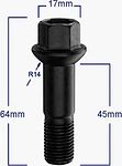 Bimecc S17D45R14PIZN Болт CH17 14X1.5X45 Сф. Цинк Mercedes Bimecc S17D45R14PIZN Болт CH17 14X1.5X45 Сф. Цинк Mercedes