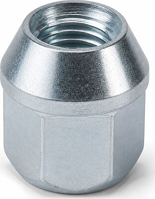 Bimecc D95 колёсная гайка M12×1,5×23, конус 60°, ключ 17 мм, открытая, цинк