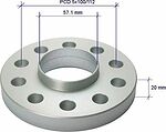 SP90 20mm 5x100/5x112 d57.1 Анодир SP90 20mm 5x100/5x112 d57.1 Анодир