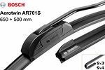 Bosch Aerotwin AR701S щётки 650 и 500 мм, комплект 3 397 007 706
