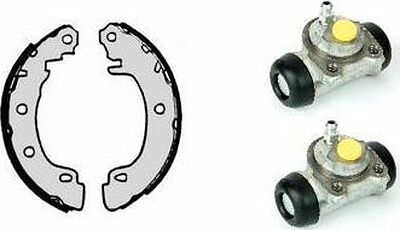 Brembo H 68 059 барабанные тормозные колодки Renault Megane I, Ø 203 мм